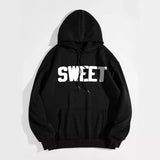 Letter Print Kangaroo Hoodie - MRC STORETopMy StoreLetter Print Kangaroo Hoodie - MRC STOREMRC STORECJWY207356715OLBlack4XL
