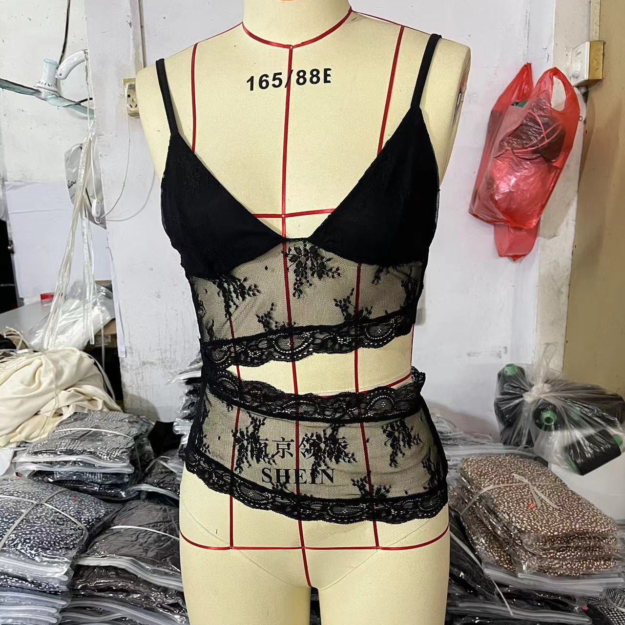 Backless Tank Top - Lace V Neck Sling - MRC STORETopMy StoreWomen’s Backless Tank Top - Lace V Neck Sling My Store MRC STORECJQB228000403CXWine RedL