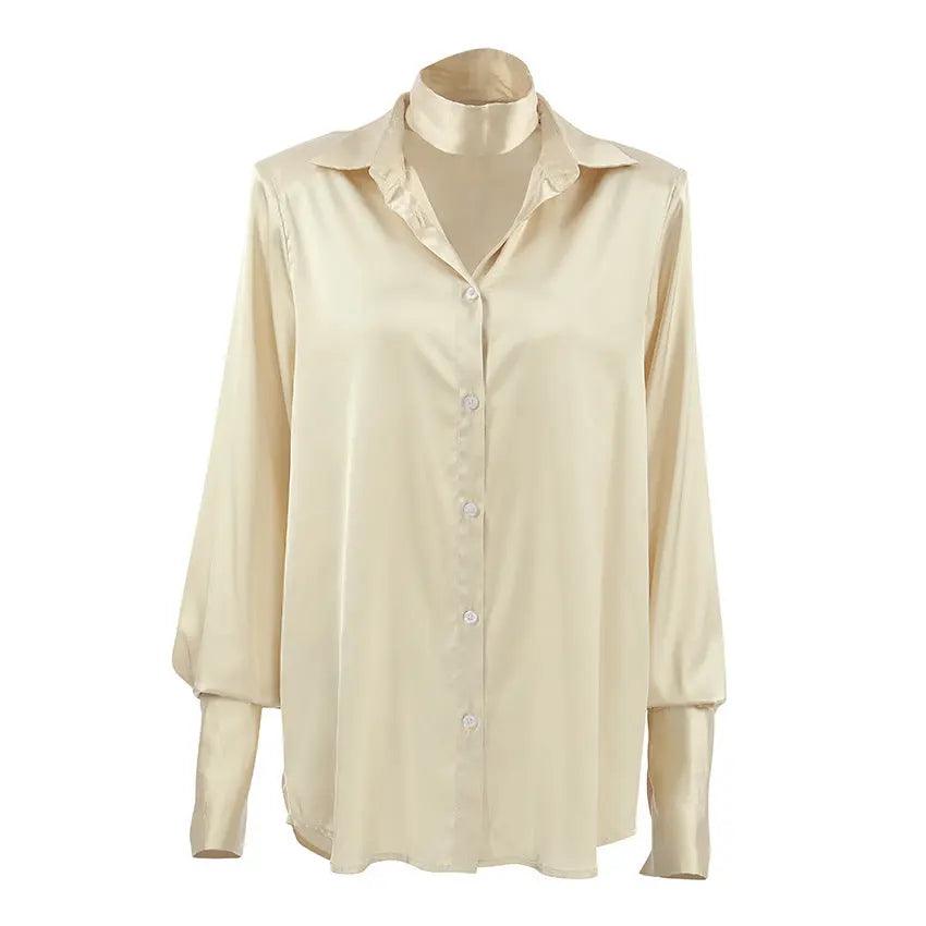Champagne French Satin Professional Luxury Shirt - MRC STORETopMy StoreChampagne French Satin Professional Luxury Shirt - MRC STOREMRC STORECJYD212223306FUBlackL