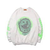 Crew Neck Printed Sweatshirt – Cotton Casual - MRC STORETopMy StoreOversized Smiley Face Graphic Sweatshirt – Bold Black Pullover with Neon Green Print - MRC STOREMRC STORECJNSSYWY03458-White-LWhiteL