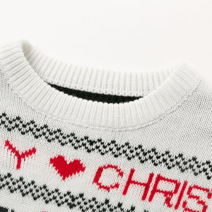 Cute Elk Heart Print Sweater - Christmas Love Deer Pullover - MRC STORETopMy StoreCute Elk Heart Print Sweater - Christmas Love Deer Pullover - MRC STOREMRC STORECJNSSYMY02164-White-LWhiteL