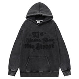Distressed Fleece - lined essential Hoodie - MRC STORETopMy StoreDistressed Fleece - lined essential Hoodie - MRC STOREMRC STORECJWY193664211KPBlackL