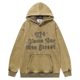 Distressed Fleece - lined essential Hoodie - MRC STORETopMy StoreDistressed Fleece - lined essential Hoodie - MRC STOREMRC STORECJWY193664203CXKhakiL