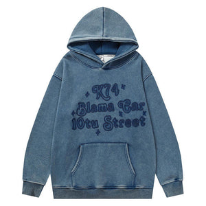 Distressed Fleece - lined essential Hoodie - MRC STORETopMy StoreDistressed Fleece - lined essential Hoodie - MRC STOREMRC STORECJWY193664203CXKhakiL