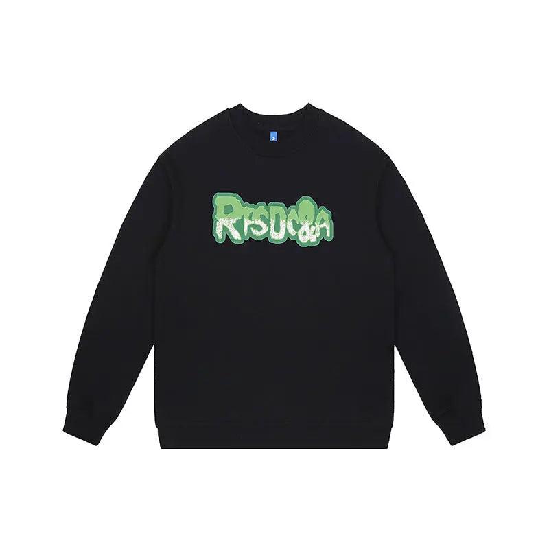 Fleece Lined Letter Print Sweater - MRC STORETopMy StoreFleece Lined Letter Print Sweater - MRC STOREMRC STORECJWY202134206FUBlackL