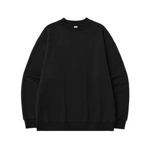 Fleece - lined Loose Casual Sweater - MRC STORETopMy StoreFleece - lined Loose Casual Sweater - MRC STOREMRC STORECJWY212153528BYBlackL
