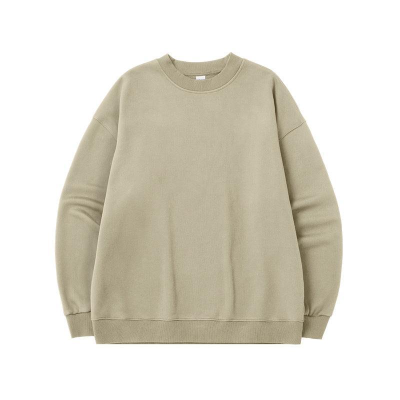Fleece - lined Loose Casual Sweater - MRC STORETopMy StoreFleece - lined Loose Casual Sweater - MRC STOREMRC STORECJWY212153513MNLight KhakiL