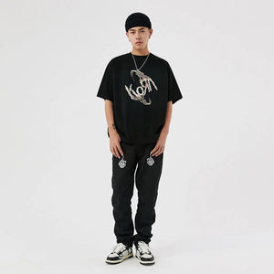 Loose Couples Fashion T-Shirt - MRC STORETopMy StoreLoose Couples Fashion T-Shirt - MRC STOREMRC STORECJYH117747403CXBlackL
