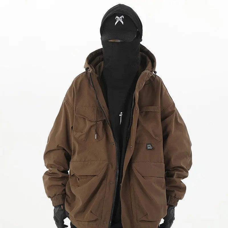 Loose Leisure Workwear Coat - MRC STORETopMy StoreLoose Leisure Workwear Coat - MRC STOREMRC STORECJXZ196556308HSBrownL