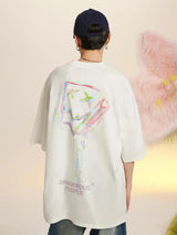 Loose Splash - Ink Paper Bag Graphic Tee - MRC STORETopMy StoreLoose Splash - Ink Paper Bag Graphic Tee - MRC STOREMRC STORECJYH210658506FUWhiteL