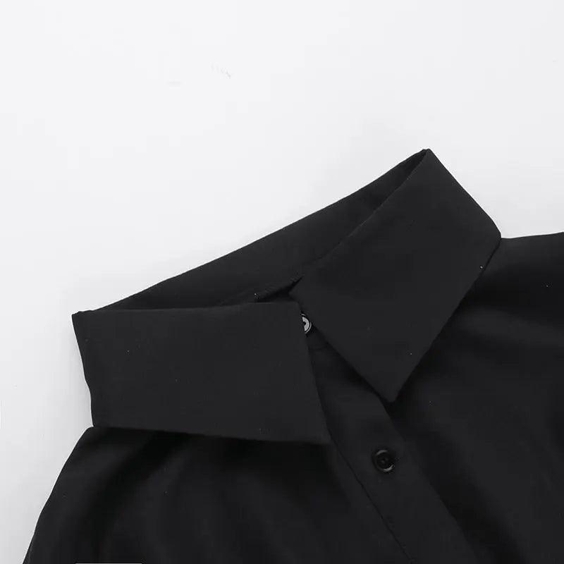 Pleated Button Top - MRC STORETopMy StorePleated Button Top - MRC STOREMRC STORECJYD210288003CXBlackL