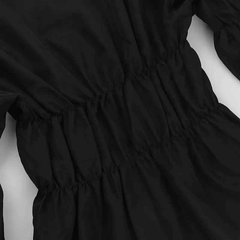 Pleated Button Top - MRC STORETopMy StorePleated Button TopMRC STORECJYD210288003CXBlackL