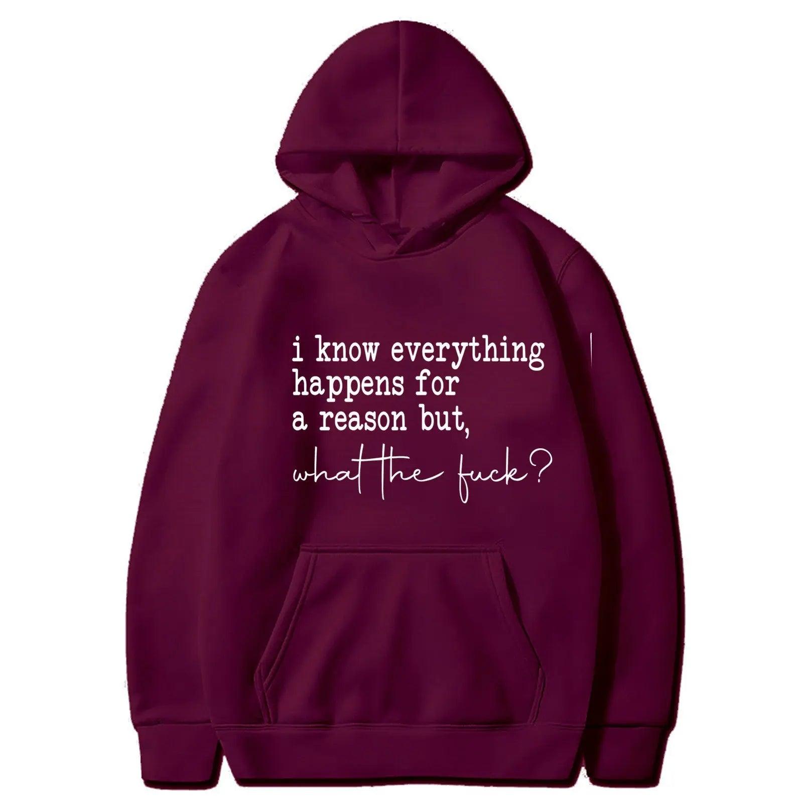 Printed Pullover Hoodie - MRC STORETopMy StorePrinted Pullover Hoodie - MRC STOREMRC STORECJWY211157162JQWine RedL