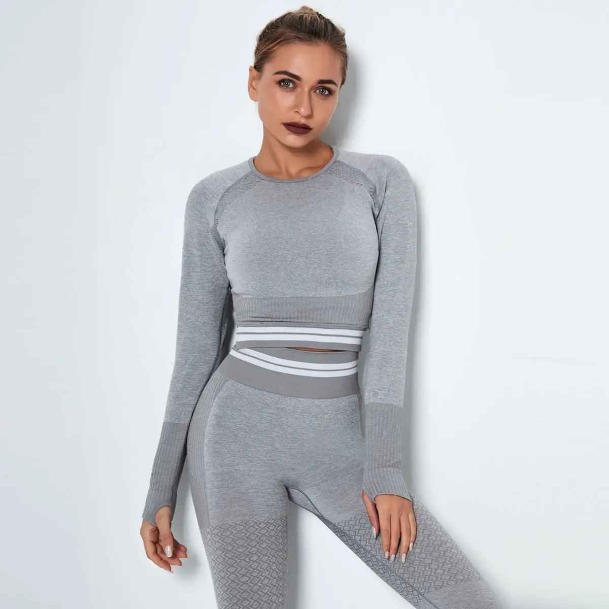 Quick Dry Yoga Wear - MRC STOREtopMy StoreQuick Dry Yoga WearMRC STORECJNS100805316PKGreyL