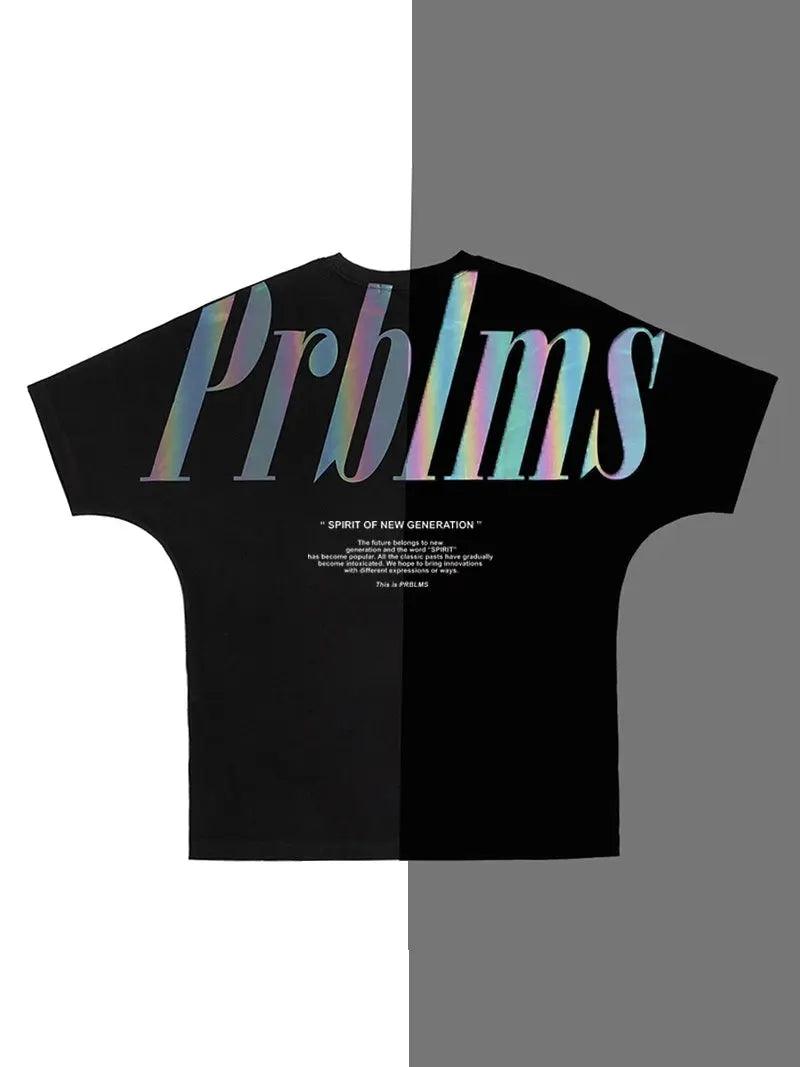 Reflective Printed Hip Hop Cool Graphic Tee - MRC STORETopMy StoreReflective Printed Hip Hop Cool Graphic Tee - MRC STOREMRC STORECJNS100495003CXWhiteL