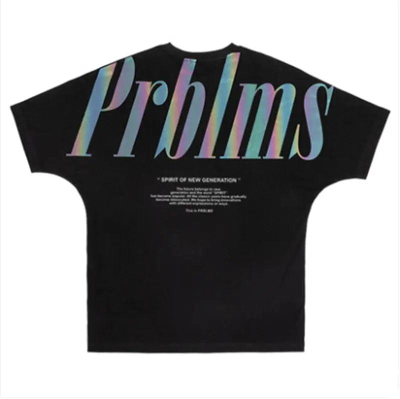 Reflective Printed Hip Hop Cool Graphic Tee - MRC STORETopMy StoreReflective Printed Hip Hop Cool Graphic Tee - MRC STOREMRC STORECJNS100495007GTBlackL