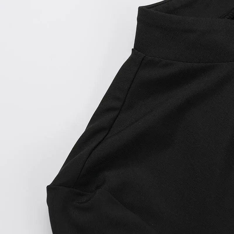 Slim Fit Zipper Sports Suit - MRC STORETopMy StoreSlim Fit Zipper Sports Suit - MRC STOREMRC STORECJLS211625603CXBlackL