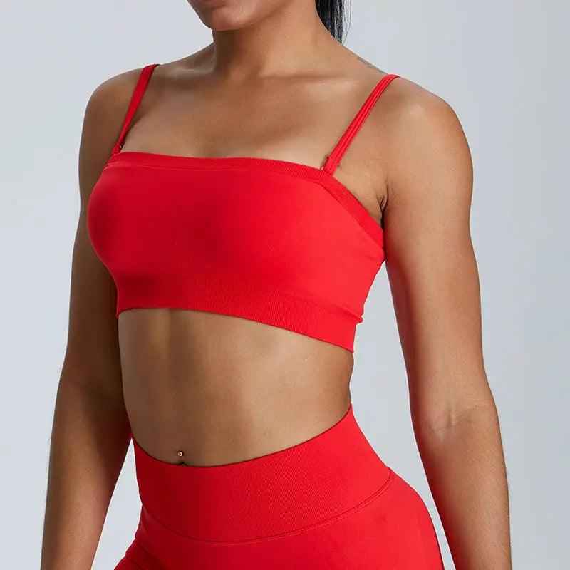 Strapless Yoga Vest - MRC STORETopMy StoreStrapless Yoga VestMRC STORECJWX210425815OLChinese RedL