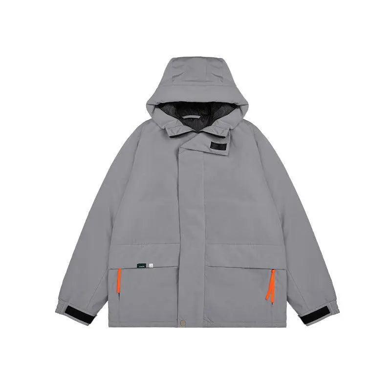 Street Windproof Hooded Cotton Jacket - MRC STORETopMy StoreKhaki Green Street Windproof Hooded Cotton Jacket - MRC STOREMRC STORECJYR165417008HSGreyL
