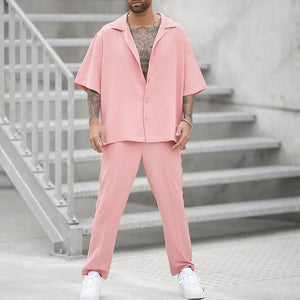 Summer Casual Shirt & Pants Set - MRC STORETopMy StoreSummer Casual Shirt & Pants Set - MRC STOREMRC STORECJTW179991503CXPinkL