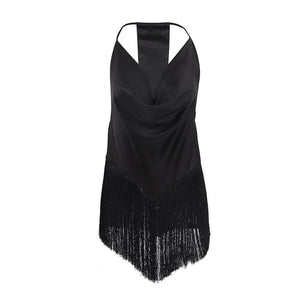 Suspender Vest - Tassel Swing Collar - MRC STORETopMy StoreWomen’s Suspender Vest - Tassel Swing Collar My Store MRC STORECJCS233566703CXBlackL