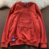 Textured Unisex Scale Sweater - MRC STORETopMy StoreTextured Unisex Scale SweaterMRC STORECJWY208808910JQRedL