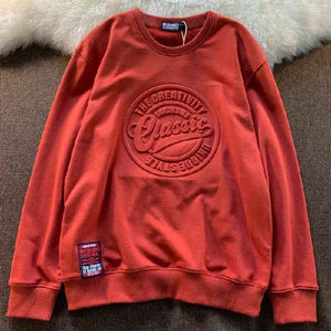 Textured Unisex Scale Sweater - MRC STORETopMy StoreTextured Unisex Scale SweaterMRC STORECJWY208808910JQRedL