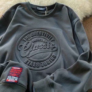 Textured Unisex Scale Sweater - MRC STORETopMy StoreTextured Unisex Scale SweaterMRC STORECJWY208808906FUWhiteL
