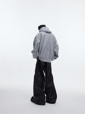 Three Dimensional Fleece Pullover Hoodie - MRC STORETopMy StoreThree Dimensional Fleece Pullover Hoodie - MRC STOREMRC STORECJWY192077402BYBlackL