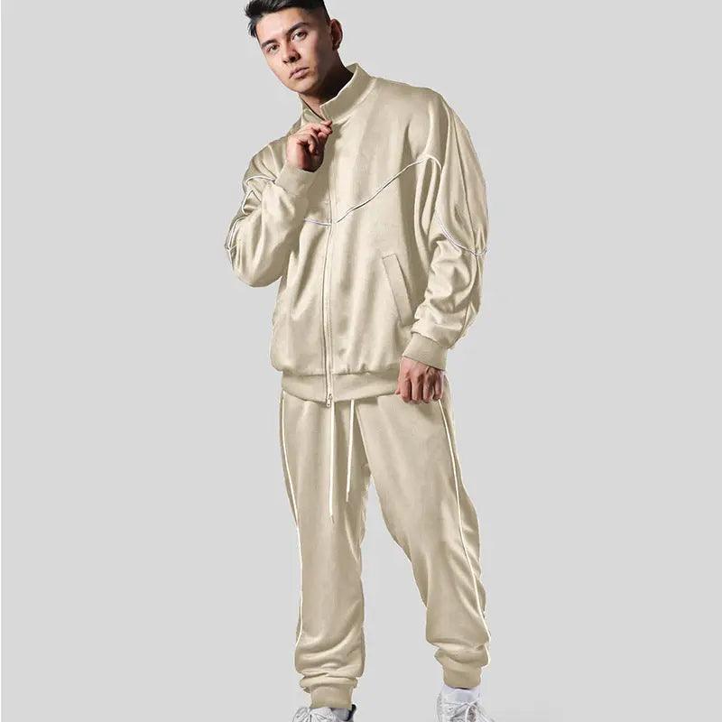 Trendy Korean Athletic Wear Style Running Set - MRC STORETopMy StoreTrendy Korean Athletic Wear Style Running Set - MRC STOREMRC STORECJYD191989618RILight YellowL