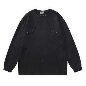 Trendy Star Pattern Sweater – Stylish & Cozy Knitwear - MRC STORETopMy StoreTrendy Star Pattern Sweater – Stylish & Cozy Knitwear - MRC STOREMRC STORECJWY200310502BYBlackL