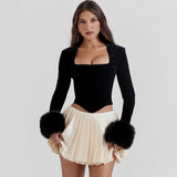 Women’s Crop Top - Square Collar Navel - MRC STORETopMy StoreWomen’s Crop Top - Square Collar Navel My Store  30.02MRC STORECJCS231900504DWBlackL
