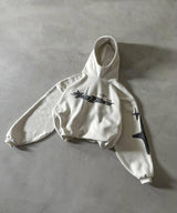 Y2G Printed Turtleneck Hoodie - MRC STORETopMy StoreY2G Printed Turtleneck Hoodie - MRC STOREMRC STORECJWY211501703CXWhiteL