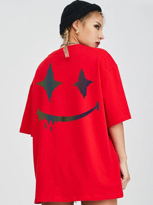 Loose Plus Size Round Neck T-Shirt - MRC STORETopMy StoreLoose Plus Size Round Neck T-Shirt - MRC STOREMRC STORECJYH149012902BYBlackM