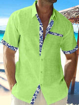 Relaxed Seaside Casual Shirt - MRC STOREtopMy StoreRelaxed Seaside Casual ShirtMRC STORECJDS1787504-Green-2XLGreen2XL