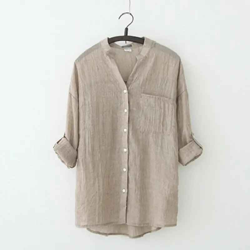 Blue long-sleeved thin shirt top by My Store, showcasing a comfortable and lightweight casual clothing option.