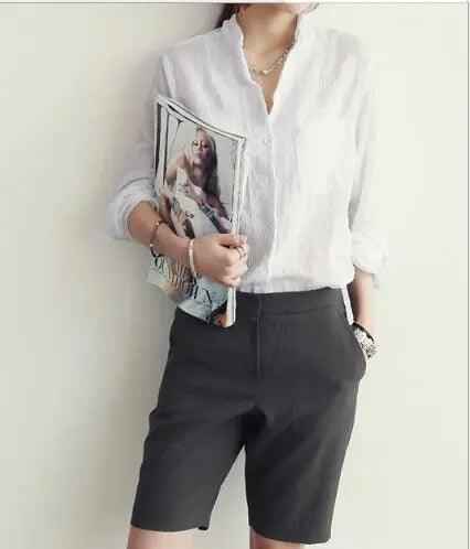 Blue long-sleeved thin shirt top by My Store, lightweight and fitted for casual or layered styling.