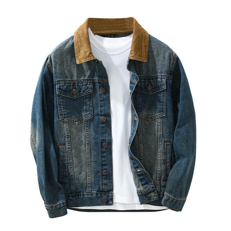 Loose Denim Workwear Jacket Japanese Casual Fashion - MRC STORETopMy StoreLoose Denim Workwear Jacket Japanese Casual Fashion - MRC STOREMRC STORECJXZ213128202BYBlueL