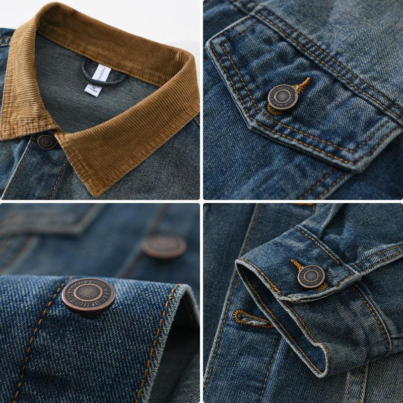 Loose Denim Workwear Jacket Japanese Casual Fashion - MRC STORETopMy StoreLoose Denim Workwear Jacket Japanese Casual Fashion - MRC STOREMRC STORECJXZ213128202BYBlueL
