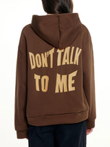 Don't Talk To Me Letters Printed Hoodie - MRC STORETopMy StoreDon't Talk To Me Letters Printed Hoodie - MRC STOREMRC STORECJWY1780550-Brown-2XLBrown2XL