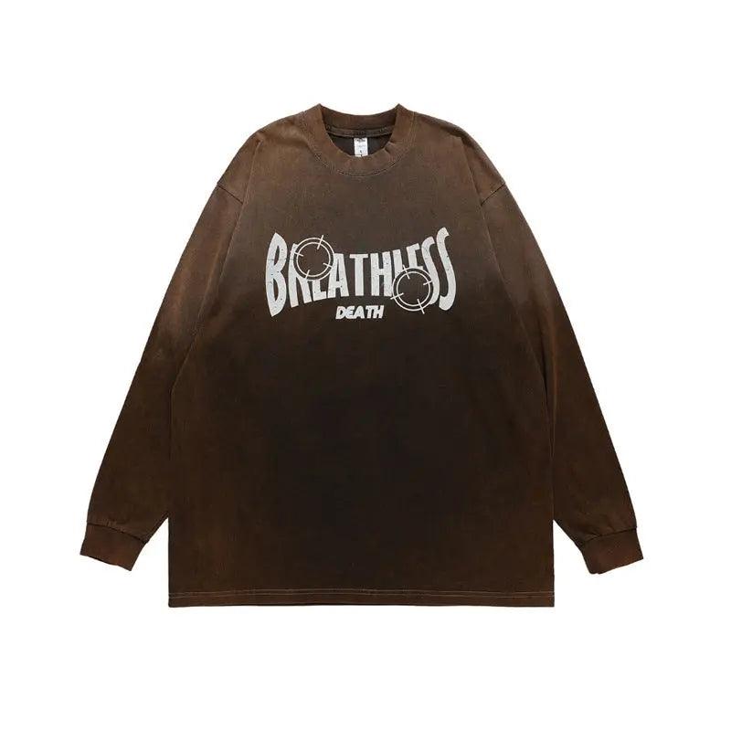 High Street Retro T-Shirt Gradient - MRC STORETopMy StoreHigh Street Retro T-Shirt Gradient - MRC STOREMRC STORECJYH176662105EVBrownL