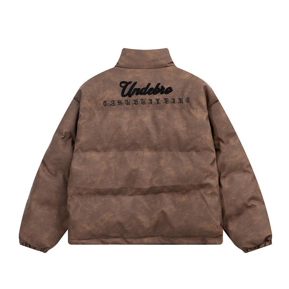 Men's Embroidered Jacket Letter Cotton - Padded - MRC STORETopMy StoreMen's Embroidered Jacket Letter Cotton - Padded - MRC STOREMRC STORECJYD196267602BYDark GrayL