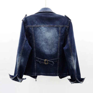 Slim Fit Denim Coat - MRC STORETopMy StoreSlim Fit Denim CoatMRC STORECJQB211049711KPLight Blue2XL