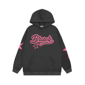 Embroidered Alphabet Hooded Sweater - MRC STORETopMy StoreEmbroidered Alphabet Hooded Sweater - MRC STOREMRC STORECJWY197910302BYDark GrayL