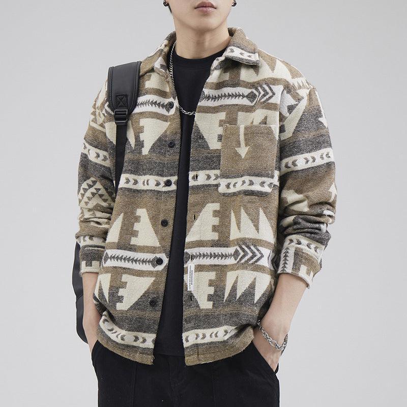 Heavy Woolen Men's Plaid Jacket for Autumn and Winter - MRC STORETopMy StoreHeavy Woolen Men's Plaid Jacket for Autumn and Winter - MRC STOREMRC STORECJDS211217304DWDeep Coffee2XL