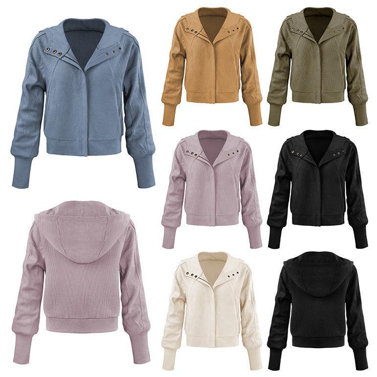 Patchwork Zipper Cardigan - MRC STORETopMy StorePatchwork Zipper Cardigan - MRC STOREMRC STORECJWY208814903CXEWLA002 BlackL