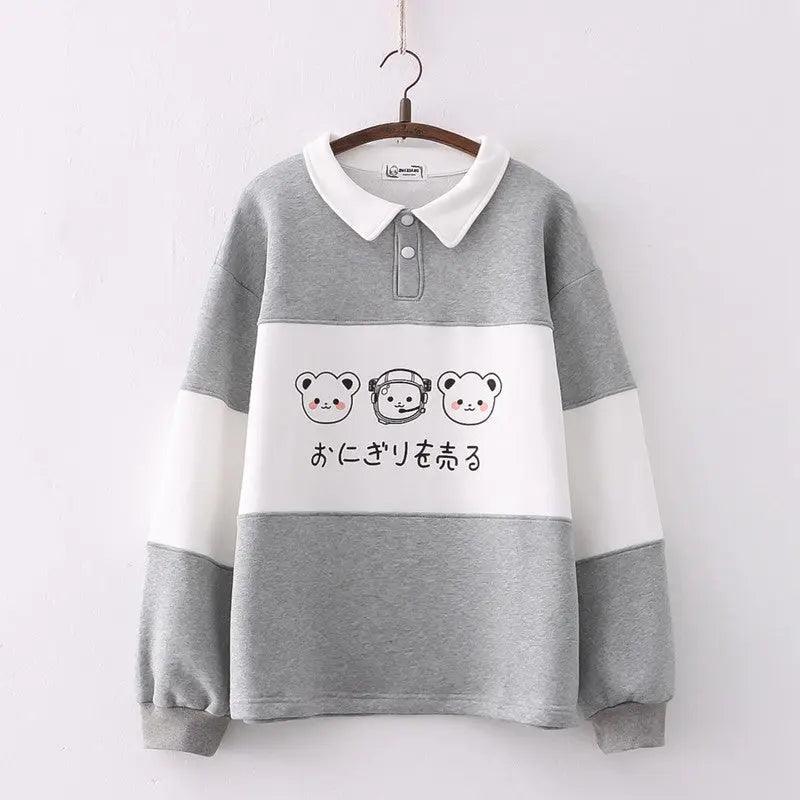Cute Embroidered Winter Sweater - MRC STORETopMy StoreCute Embroidered Winter Sweater - MRC STOREMRC STORECJWY204778801AZGrayFree Size