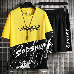 Youth Printed Casual Two - Piece Set - MRC STORETopMy StoreYouth Printed Casual Two - Piece Set - MRC STOREMRC STORECJSD118869104DWYellow2XL