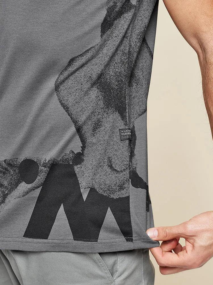 Printed Half - Sleeve Casual Wear T-Shirt - MRC STORETopMy StorePrinted Half - Sleeve Casual Wear T-Shirt - MRC STOREMRC STORECJNSTXYH01992-Grey-3XLGrey3XL