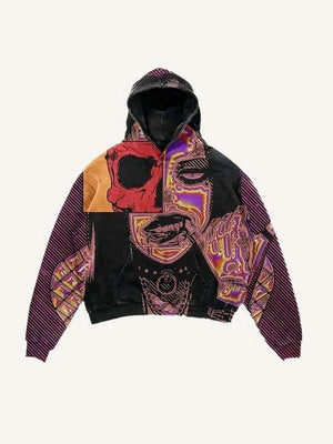 3D Skull Print Colorblock Hoodie - MRC STORETopMy StoreColorblock Skull Print Pocket 3D Hoodie - Multiple Colors - MRC STOREMRC STORECJWY214563257EVStyle 10L